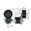 RENAU 117509264R Tensioner Pulley, v-ribbed belt
